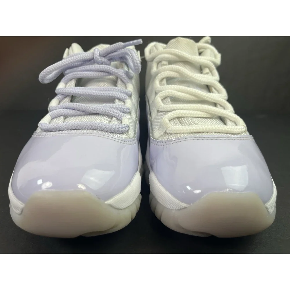 Air Jordan Retro 11 Low Pure Violet Women's Size 10 Shoes AH7860-101 Sneakers